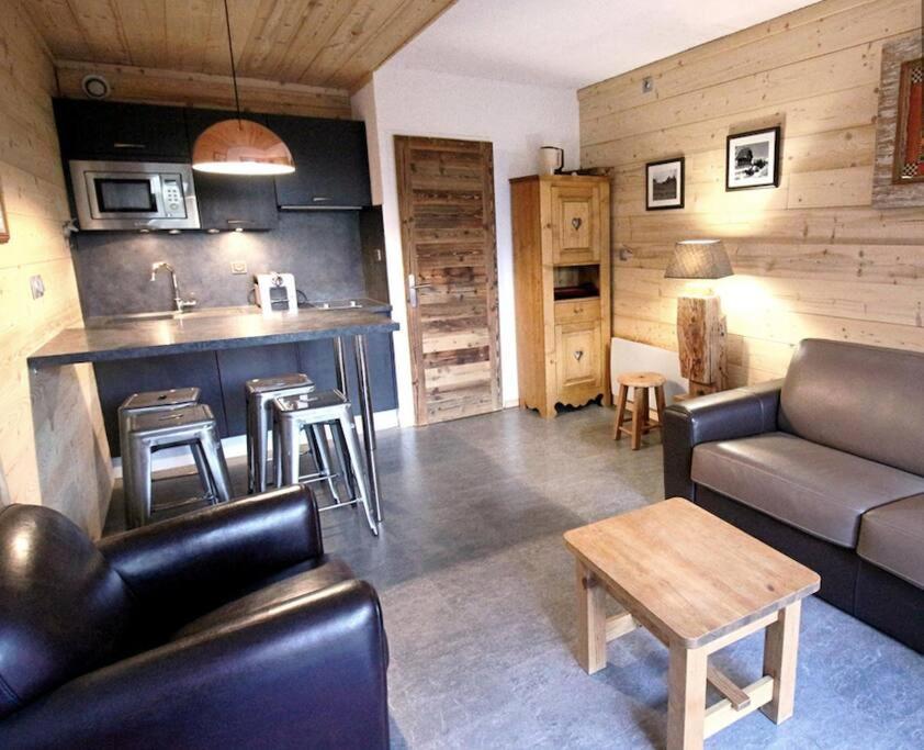 Studio Avec Coin Montagne Au Pied Des Pistes Megève Εξωτερικό φωτογραφία
